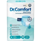 Подгузники трусы для взрослых Dr. Comfort Large 100-150 см 5.5 капель, 30 шт. - Pampik