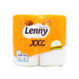 Бумажные полотенца Lenny XXL, двухслойные, 2 рулона - Pampik