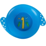 Миска з ручками Baboo Safari, від 6 міс., синя (9-026) - Pampik