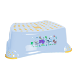 Подставка-табурет Irak Plastik Step, голубой (CM510) - Pampik