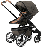 Універсальна коляска 2 в 1 Teutonia Trio 2.0 Urban Coyote, темно-коричнева - Pampik