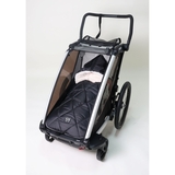 Теплый конверт Kaiser XL Too, из флиса, черный с кремовым (65763251) - Pampik - 11