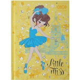 Блокнот ZiBi Little Miss А-6 у клітинку 64 аркуші жовтий (ZB.12714-08) - Pampik