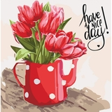 Картина по номерам ArtCraft Have a nice day 40x40 см (12108-AC) - Pampik