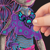 Набор для творчества Nebulous Stars Скетчбук: Эклипсия, черные листы (11121) - Pampik - 3