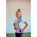 Сумка на пояс Yes Magnolia, 23х11,5 см, розовая (554092) - Pampik - 3