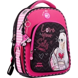 Рюкзак каркасний Yes S-94 Barbie, черный с малиновым (558959) - Pampik - 2