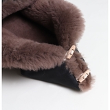 Конверт теплий Kaiser Toffee, з натуральної овчини, чорний (6512525) - Pampik - 4