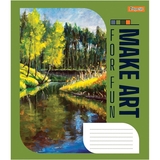 Зошит загальний 1 Вересня Make Art, А5, в клітинку, 24 аркуша (766619) - Pampik - 2