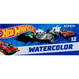 Фарби акварельні Kite Hot Wheels, 12 кольорів (HW23-041) - Pampik