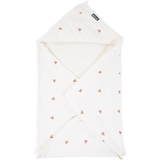 Рушник з капюшоном Childhome Hearts, 80x80 см, білий (CCBCJOH) - Pampik - 2