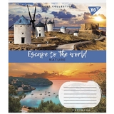 Зошит загальний Yes Escape To The World, A5, в лінію, 96 листів - Pampik - 3
