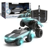 Автомобиль на радиоуправлении Sharper Image Stunt Mongoose LED (1212009991) - Pampik