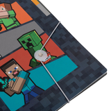 Папка Yes Minecraft, A4, на резинке, з разделителями (492112) - Pampik - 2
