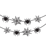 Гирлянда бумажная фигурная Yes! Fun Halloween Spider Webs, 3 м (801182) - Pampik