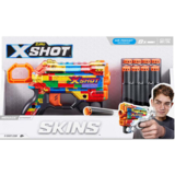 Швидкострільний бластер Zuru X-Shot Skins Menace Striper 8 патронів (36515N) - Pampik