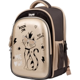 Рюкзак каркасний 1 Вересня S-98 Pussycat, сірий з бежевим (559501) - Pampik