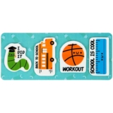 Закладки пластикові Kite School, 35х50 мм, 80 шт. (K22-479-4) - Pampik - 2