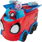 Машинка Spidey Deluxe Feature Vehicle Web Spinning Hauler Павутинний тягач (SNF0081) - Pampik - 4
