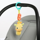 Підвіска-брязкальце Bright Starts Chime Along Friends On-the-Go Toy Giraffe (12342) - Pampik - 3