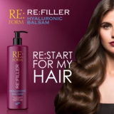 Гиалуроновый бальзам Re:form Re:filler Объем и увлажнение волос, 400 мл - Pampik - 7