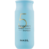 Шампунь Masil 5 Probiotics Perfect Volume Shampoo, з пробіотиками для об'єму волосся, 150 мл - Pampik