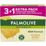 Мило Palmolive Naturals Молочко та Мед, 360 г (4 шт. по 90 г) - Pampik