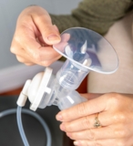 Силиконовые накладки на грудь Dr. Brown's для использования с молокоотсосом, размер С, 2 шт. - Pampik - 3