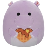 М'яка іграшка Squishmallows Бегемот Ханна, 19 см (SQVA00859) - Pampik