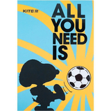 Блокнот-планшет Kite Snoopy А5 в клітинку 50 аркушів (SN21-194-4) - Pampik