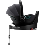Автокресло Britax Romer Baby-Safe 3 i-Size Midnight Grey, с платформой Flex Base, серое (2000035083) - Pampik
