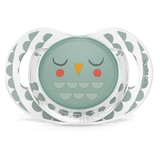 Пустушка фізіологічна Suavinex Bonhomia, 0+ міс., зелена (307808) - Pampik