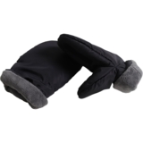 Перчатки-муфта Kaiser Ben, из теплого флиса, черные (6575425) - Pampik - 3