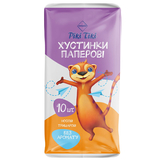 Носовые платочки Премія Рікі Тікі, 3-слойные, без аромата, 10 шт. - Pampik