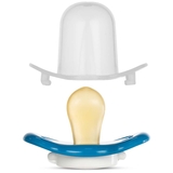 Пустушка симетрична Baboo Marine, латексна, 6+, блакитна (5-042) - Pampik - 3