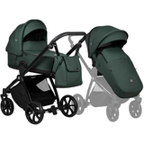 Коляска Tutis Mio Plus Thermo Pacific green, универсальная 2 в 1, темно-зеленая (1352240) - Pampik