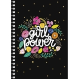 Блокнот для записей Student, А6, в клеточку, спираль, 80 л., Орнамент цветов (A6-SC-080-6087K) - Pampik