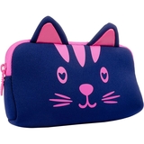 Пенал мягкий Yes TO-01 Cats, 10х20х4 см, синий (532953) - Pampik