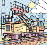Водяна розмальовка Кристал Бук Залізнична техніка, 8 сторінок (F00026462) - Pampik - 2