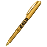 Маркер перманентний Centropen Gold, 1.5-3 мм, золотий (2690/12) - Pampik