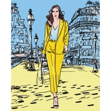 Картина за номерами ZiBi Patriot Kids Line Сильна 40х50 см (ZB.64095) - Pampik