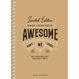 Блокнот для записей Student, А6, без линовки, спираль, 60 л., Awesome (A6-SC-060-6074) - Pampik