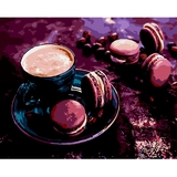 Картина за номерами ZiBi Art Line Кавова насолода 40х50 см (ZB.64199) - Pampik