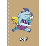 Зошит для записів Student Серфінг А5, у клітинку, спіраль, 96 аркушів (A5-SC-096-6116K) - Pampik