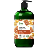 Крем-мило Bio Naturell Honey&Milk Creamy soap with Pump, 946 мл - Pampik