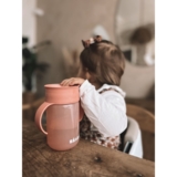 Поильник-непроливайка Beaba 360°, розовый, 340 мл (913571) - Pampik - 22