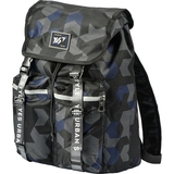 Рюкзак молодежный Yes T-71 Double up, черный с синим (558362) - Pampik