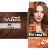 Тонуюча маска для волосся Acme Color Рябина Ton Oil Mask, відтінок 067 (Капучіно), 30 мл - Pampik