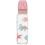 Пляшечка для годування Herevin Mix, рожева, 250 мл (111822-000) - Pampik