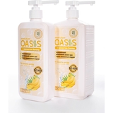 Мило рідке Nata-Oasis з ароматом банана, з дозатором, 500 мл - Pampik - 4